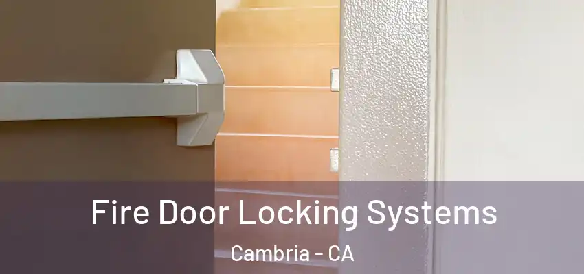  Fire Door Locking Systems Cambria - CA