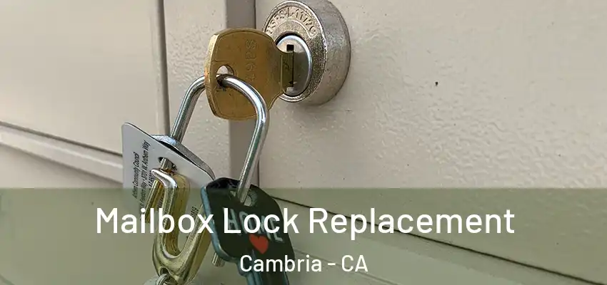  Mailbox Lock Replacement Cambria - CA